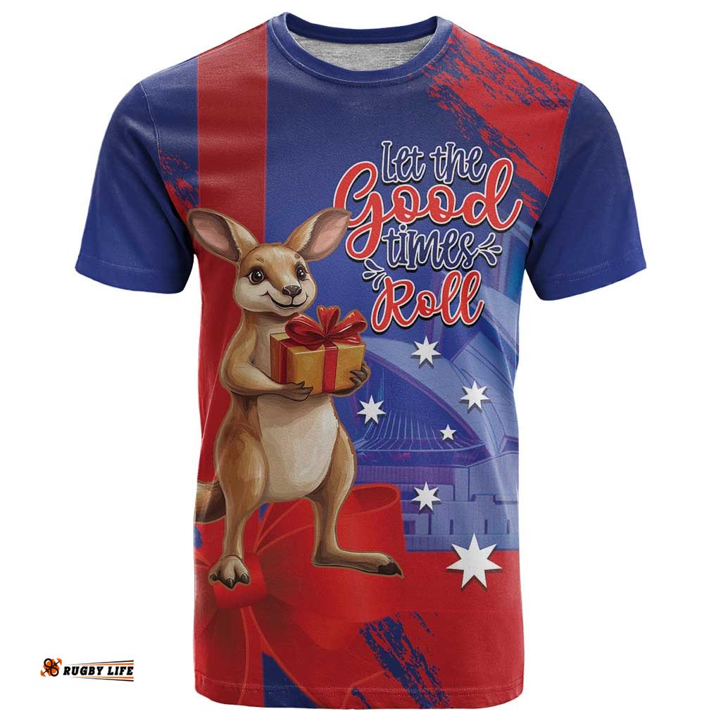 Happy Boxing Day Australia T Shirt Let The Good Time Roll! LT14