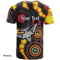 Essendon Bombers NAIDOC Week 2026 Personalised T Shirt 50 Years of Deadly Aboriginal Art LT14