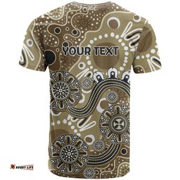 Personalised NAIDOC Week 50 Years Deadly Always T Shirt Brown Aboriginal Artwork Dot Painting LT9