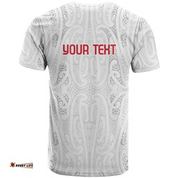 New Zealand Maori Heart Tribal Personalised T Shirt Polynesian Patterns LT9