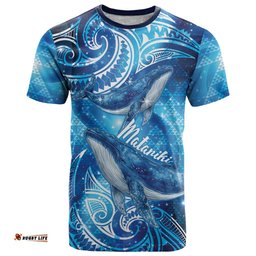 New Zealand Humpback Whale Matariki T Shirt Maori New Year Taniko Niho Taniwha LT14