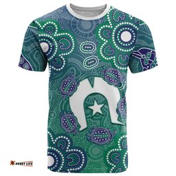 Sea Turtle Torres Strait Islands T Shirt Pacific Indigenous Australian Oceanic Dot Art TS04