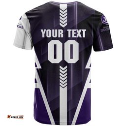 Personalized Fremantle Dockers T Shirt Modern Geometric Sports Graphic Style TS04