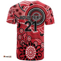 Renegades Cricket Custom T Shirt Australian Aboriginal LT9