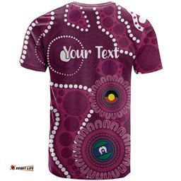 Sea Eagles NAIDOC Week 2026 Personalised T Shirt 50 Years of Deadly Aboriginal Art LT14