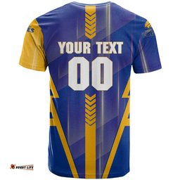 Personalized West Coast Eagles T Shirt Modern Geometric Sports Graphic Style TS04