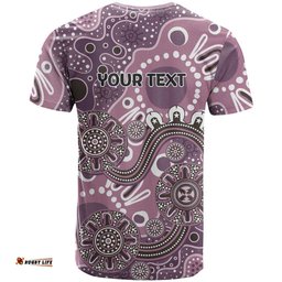 Personalised NAIDOC Week 50 Years Deadly Always T Shirt Pink Aboriginal Artwork Dot Painting LT9
