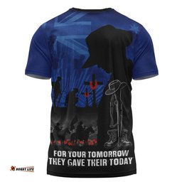 Australia T-Shirt Anzac Day United In Spirit For Those Served All Remember