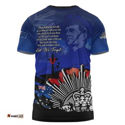 Australia T-Shirt Anzac Day In Memory Of Brave Servicemen