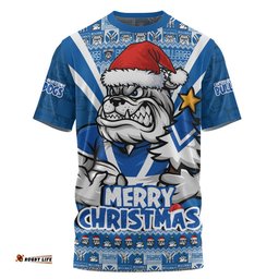 Canterbury-Bankstown Bulldogs T-Shirt Merry Christmas Festive Spirit Edition