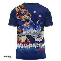 Australia T-Shirt Australia Day Holiday Kangaroo Pride Celebration