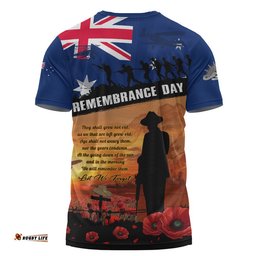 Australia T-Shirt Remembrance Day Australia Honour The Fallen