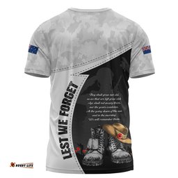 Australia T-Shirt Anzac Day Proud Remembrance Of Fallen Heroes