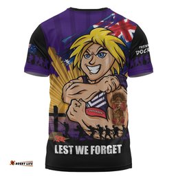 Fremantle T-Shirt ANZAC Day Honour And Football Legacy