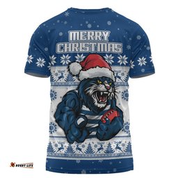 Geelong Cats T-Shirt Special Ugly Christmas Holiday Footy Fans