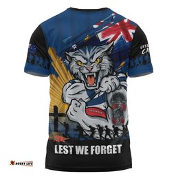 Geelong Cats T-Shirt ANZAC Day Honour And Football Legacy