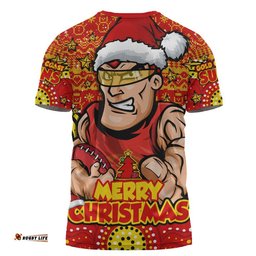 Gold Coast SUNS T-Shirt Ugly Christmas Knit Patterns Vintage Jersey