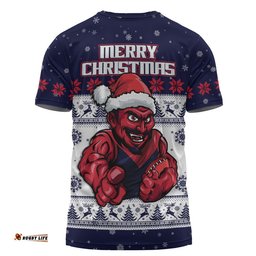 Melbourne T-Shirt Special Ugly Christmas Holiday Footy Fans