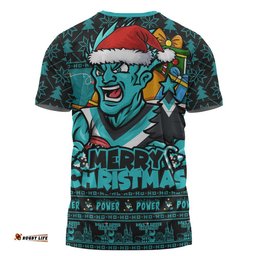 Port Adelaide T-Shirt Festive Holiday Merry Christmas Vibe
