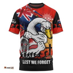 Sydney Swans T-Shirt ANZAC Day Honour And Football Legacy