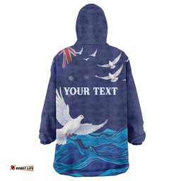 Bondi Beach Pray For Australia Personalised Wearable Blanket Hoodie LT9