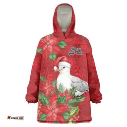 Australian Silver Gull Wearable Blanket Hoodie Aboriginal Inspired Christmas LT9