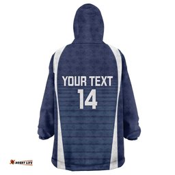 Custom Victoria Cricket Wearable Blanket Hoodie Go Champions - Sporty Style LT14