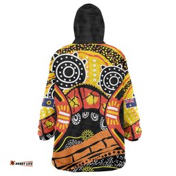 Western Australia Golden State Wearable Blanket Hoodie LT9