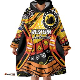 Western Australia Golden State Wearable Blanket Hoodie LT9
