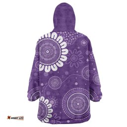 Sea Horse Australia Epilepsy Awareness Wearable Blanket Hoodie LT9