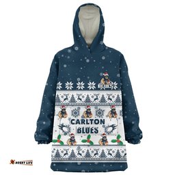 RugbyLife Carlton Snug Hoodie Special Ugly Christmas Holiday Footy Fans