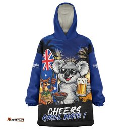 RugbyLife Australia Snug Hoodie Australia Day Coastal BBQ Beer Summer Vibes