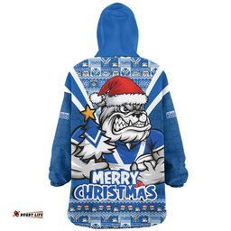 RugbyLife Canterbury-Bankstown Bulldogs Snug Hoodie Merry Christmas Festive Spirit Edition