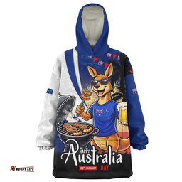 RugbyLife Australia Snug Hoodie Australia Day Kangaroo Summer Fest Celebration