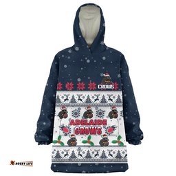 RugbyLife Adelaide Crows Snug Hoodie Special Ugly Christmas Holiday Footy Fans