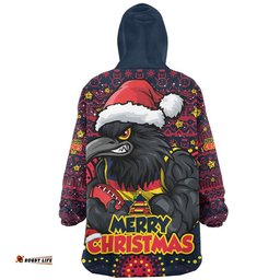 RugbyLife Adelaide Crows Snug Hoodie Ugly Christmas Knit Patterns Vintage Jersey