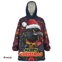 RugbyLife Adelaide Crows Snug Hoodie Ugly Christmas Knit Patterns Vintage Jersey