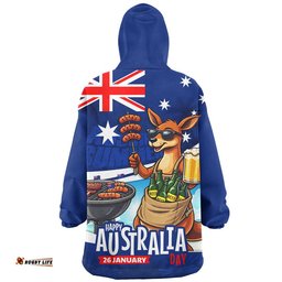 RugbyLife Australia Snug Hoodie Australia Day Kangaroo Aussie Summer Beachside BBQ