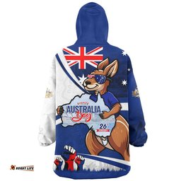 RugbyLife Australia Snug Hoodie Australia Day Aussie Kangaroo Pride Holiday