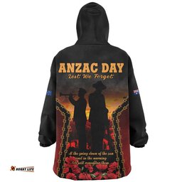 RugbyLife Australia Snug Hoodie Anzac Day Dawn Remembrance Eternal Tribute