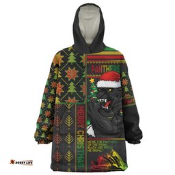RugbyLife Penrith Panthers Snug Hoodie Christmas Magic Knit Style Winter Glow