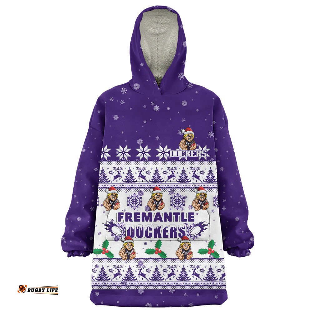 RugbyLife Fremantle Snug Hoodie Special Ugly Christmas Holiday Footy Fans