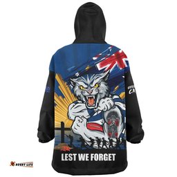RugbyLife Geelong Cats Snug Hoodie ANZAC Day Honour And Football Legacy