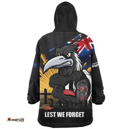 RugbyLife Collingwood Snug Hoodie ANZAC Day Honour And Football Legacy