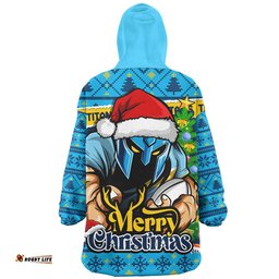 RugbyLife Gold Coast Titans Snug Hoodie Merry Christmas Game Day Knit Style Team Edition