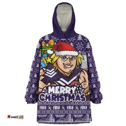 RugbyLife Fremantle Snug Hoodie Festive Holiday Merry Christmas Vibe