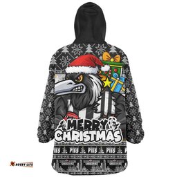 RugbyLife Collingwood Snug Hoodie Festive Holiday Merry Christmas Vibe