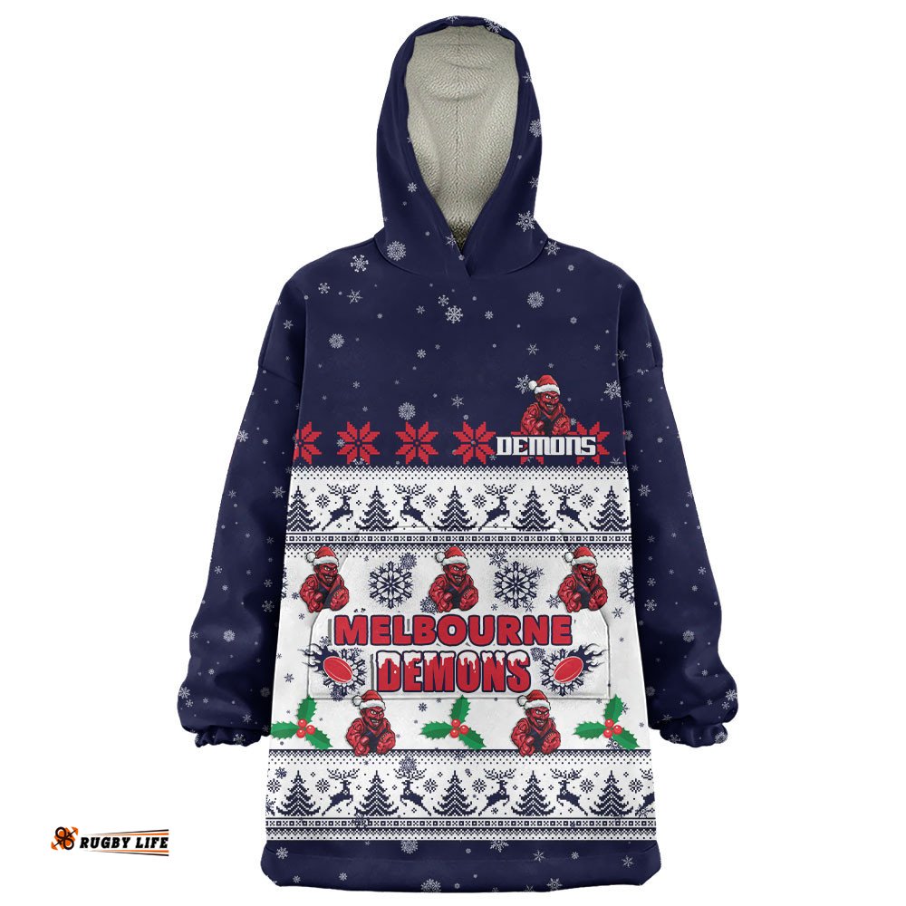 RugbyLife Melbourne Snug Hoodie Special Ugly Christmas Holiday Footy Fans