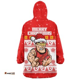 RugbyLife Gold Coast SUNS Snug Hoodie Special Ugly Christmas Holiday Footy Fans