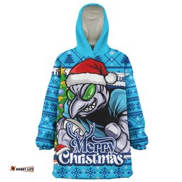 RugbyLife New South Wales Blues Snug Hoodie Merry Christmas Game Day Knit Style Team Edition